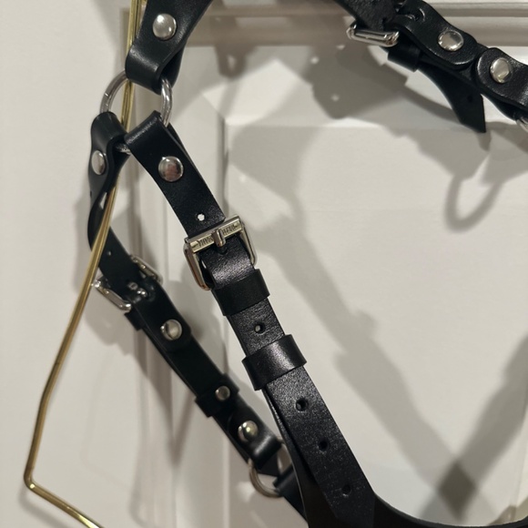 Mariemur Pamela Leather Bodysuit (S) - Picture 7 of 9